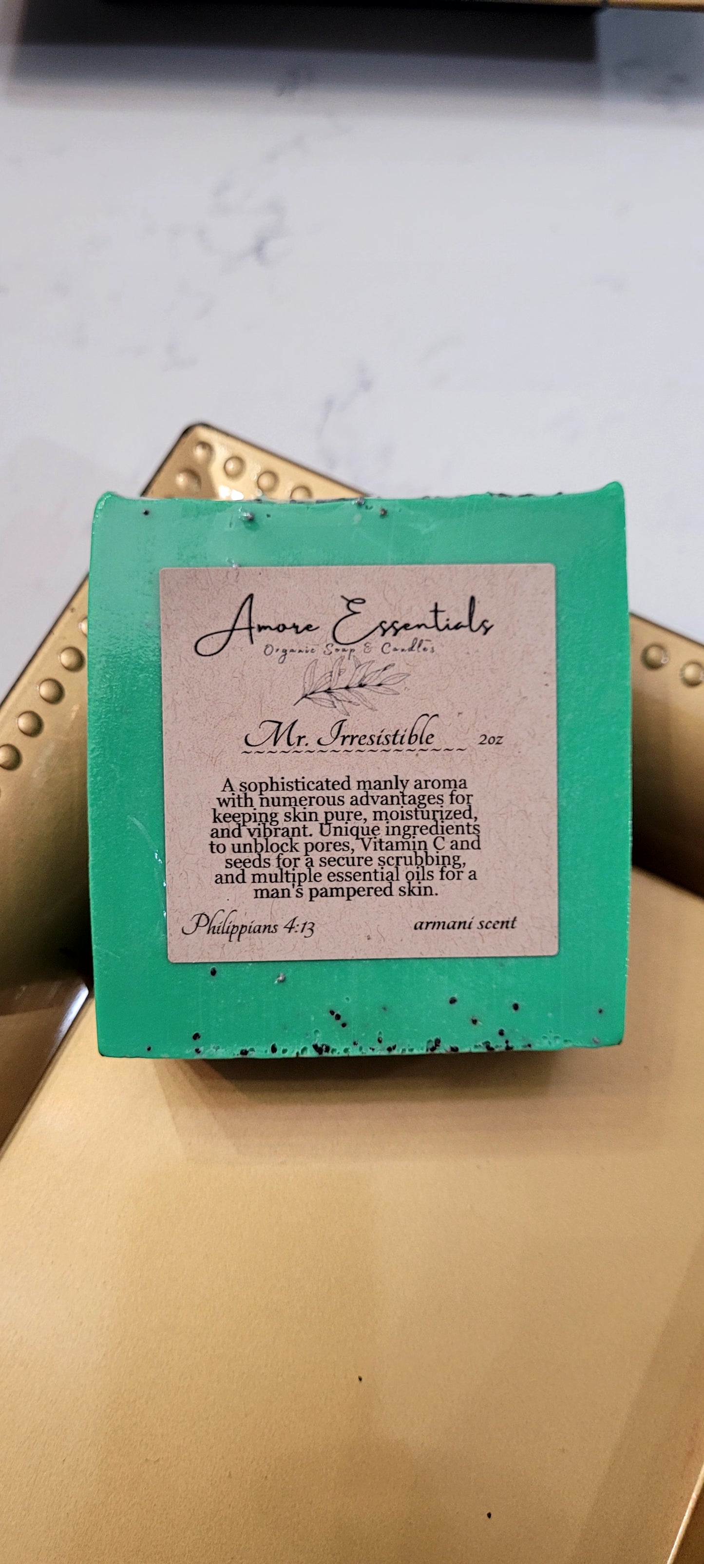 Aqua Love Candle