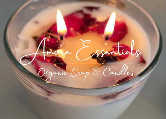 The Home Candle Medium Rose