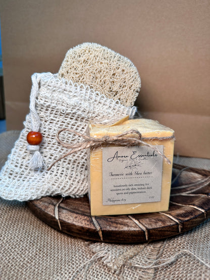 Cúrcuma con manteca de karité