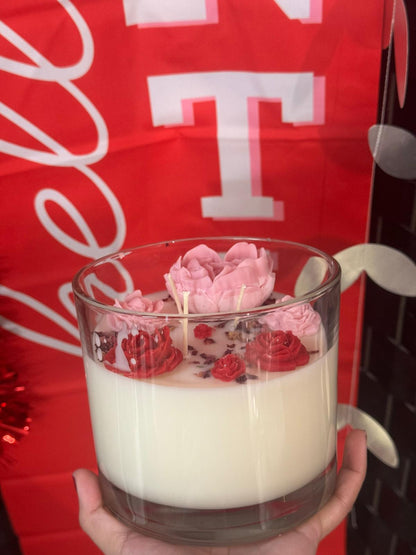 The Home Candle Medium Rose