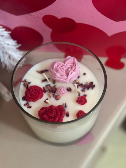 The Home Candle Medium Rose