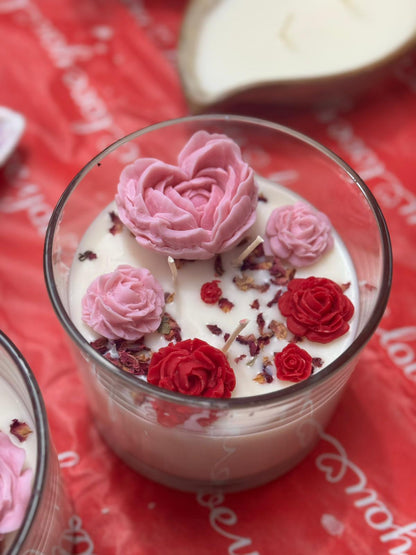 The Home Candle Medium Rose